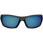 Barrel, Crystal Smoke/Ice Blue Mirror Polarised Lenses