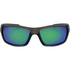 Barrel, Crystal Smoke/Green Mirror Polarised Lenses