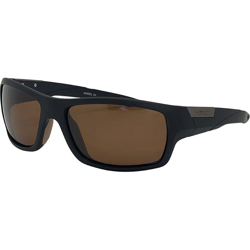 Barrel, Matte Black/Brown Polarised Lenses