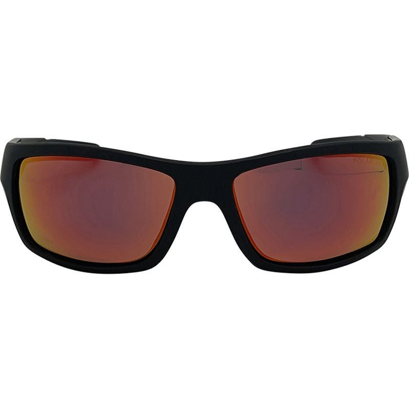 Barrel, Matte Black/Red Mirror Polarised Lenses