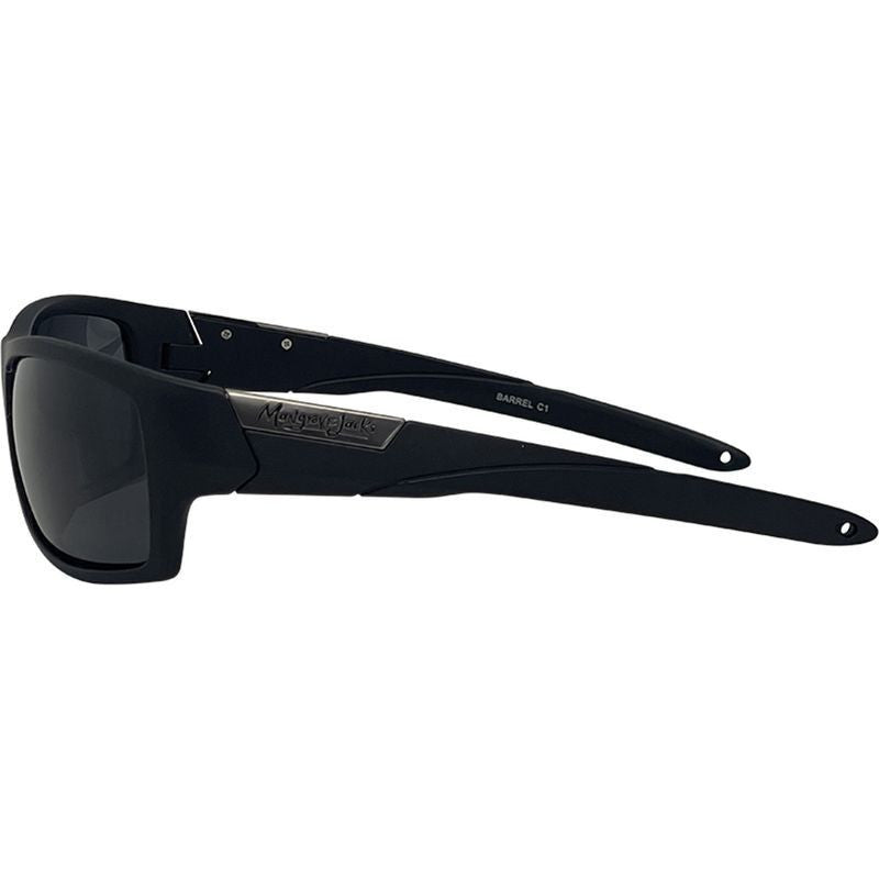 Barrel, Matte Black/Smoke Polarised Lenses