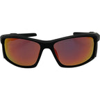 Cadiz, Matte Black/Red Mirror Polarised Lenses
