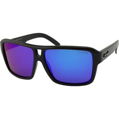 Crosstown, Black/Blue Mirror Polarised Lenses