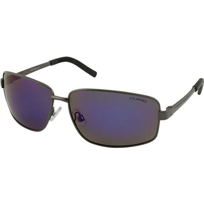 Cruiser, Dark Gunmetal/Purple Mirror Polarised Lenses