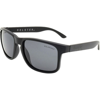 Holster, Matte Black/Smoke Polarised Lenses