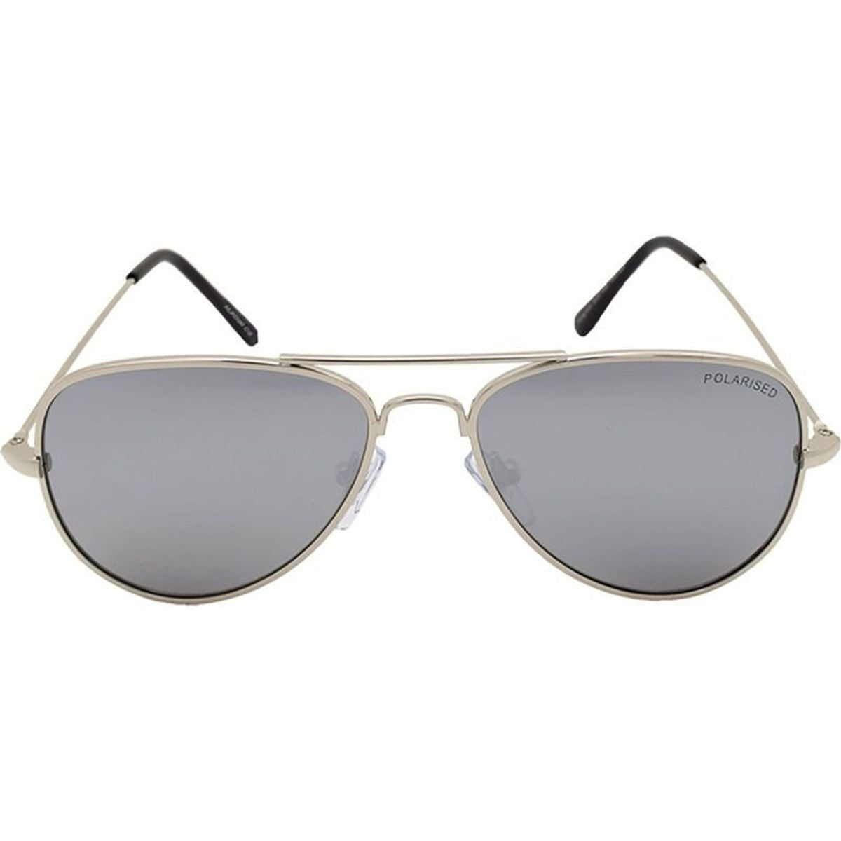 Mangrove Jacks Kids 059, Silver and Black/Silver Mirror Polarised Lenses