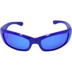 Mangrove Jacks Kids 063, Neon Light Blue/Ice Blue Mirror Polarised Lenses