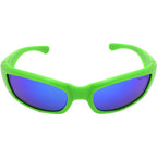 Mangrove Jacks Kids 063, Neon Green/Green Mirror Polarised Lenses
