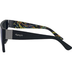 Live and Let Live, Matte Black/Blue Mirror Polarised Lenses