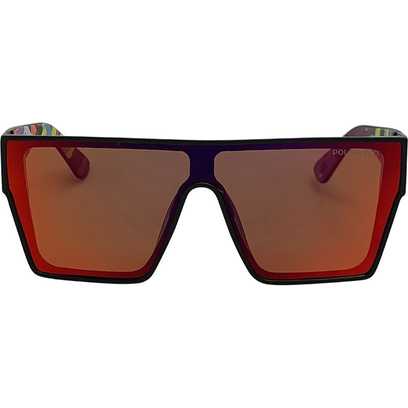 Live and Let Live, Matte Black/Red Mirror Polarised Lenses