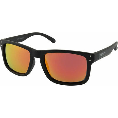 Long John, Black Floating/Red Mirror Polarised Lenses
