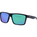 Moonraker, Matte Black/Green Mirror Polarised Lenses