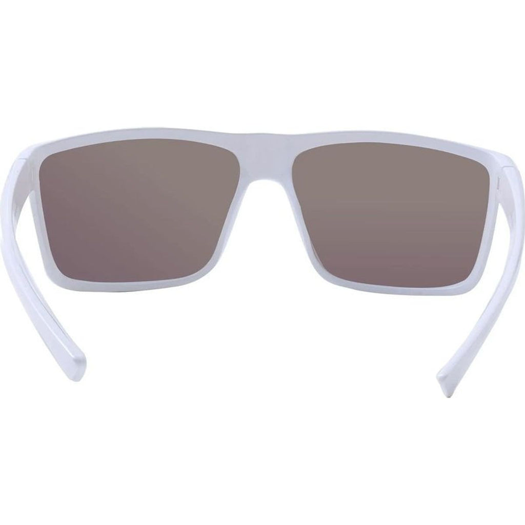 Moonraker, Shiny White/Ice Blue Mirror Polarised Lenses