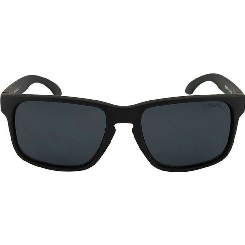 Ned Kelly, Matte Black/Smoke Polarised Lenses