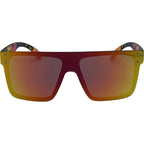 Never Say Never, Matte Black/Red Mirror Polarised Lenses