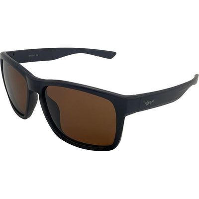 Snowy, Matte Black/Brown Polarised Lenses