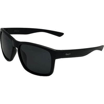 Snowy, Matte Black/Smoke Polarised Lenses