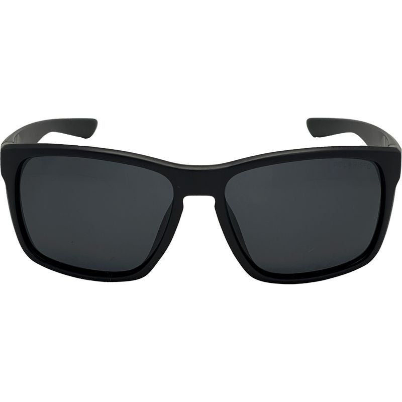 Snowy, Matte Black/Smoke Polarised Lenses