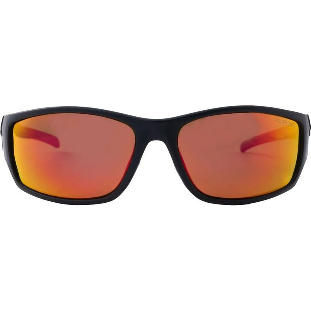 Spectre, Matte Black/Red Mirror Polarised Lenses