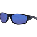 Spectre, Matte Black/Blue Mirror Polarised Lenses