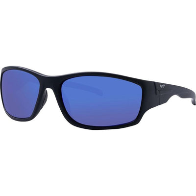 Spectre, Matte Black/Blue Mirror Polarised Lenses