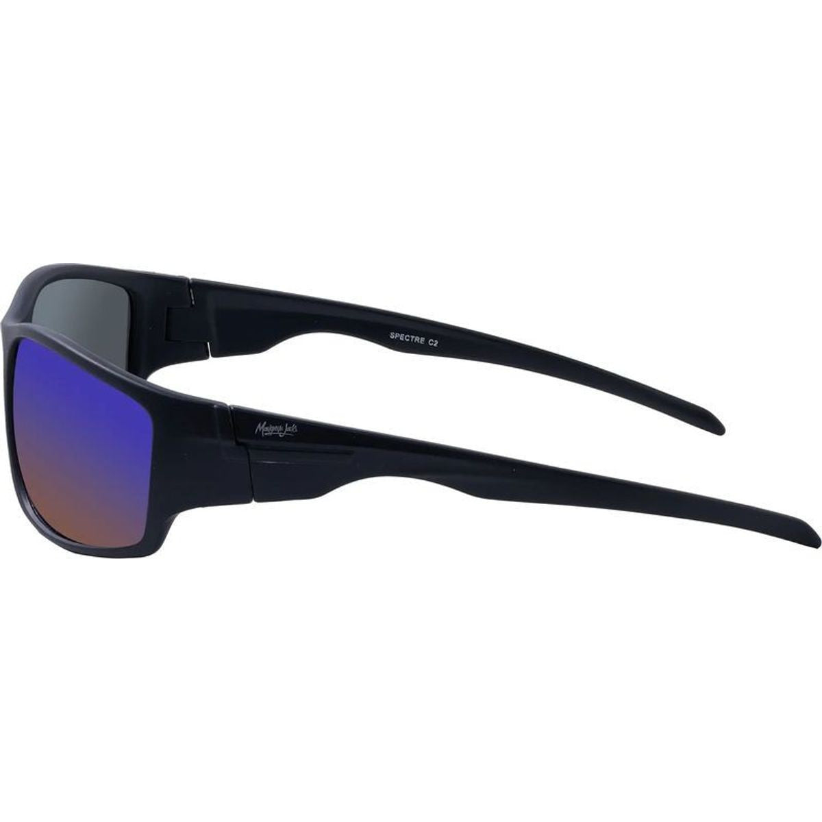 Spectre, Matte Black/Blue Mirror Polarised Lenses