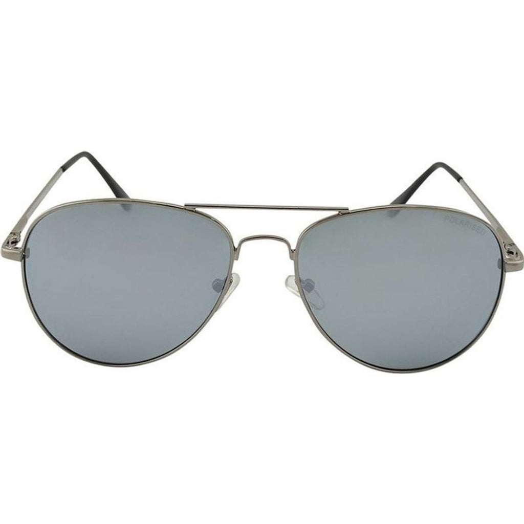 Spinner, Silver/Silver Mirror Polarised Lenses
