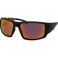 Tromso, Matte Black/Red Mirror Polarised Lenses