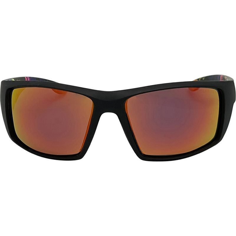 Tromso, Matte Black/Red Mirror Polarised Lenses