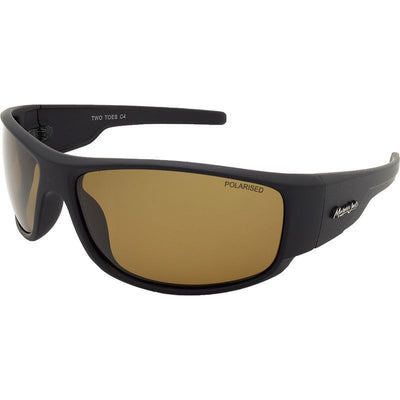 Two Toes, Matte Black/Brown Polarised Lenses