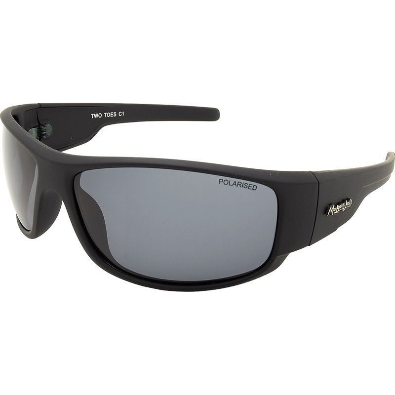 Two Toes, Matte Black/Smoke Polarised Lenses