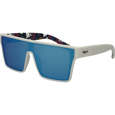What You Need, Shiny White/Ice Blue Mirror Polarised Lenses