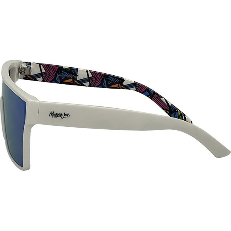 What You Need, Shiny White/Ice Blue Mirror Polarised Lenses