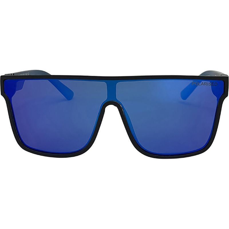 Your Eyes Only, Matte Crystal Blue/Blue Mirror Polarised Lenses