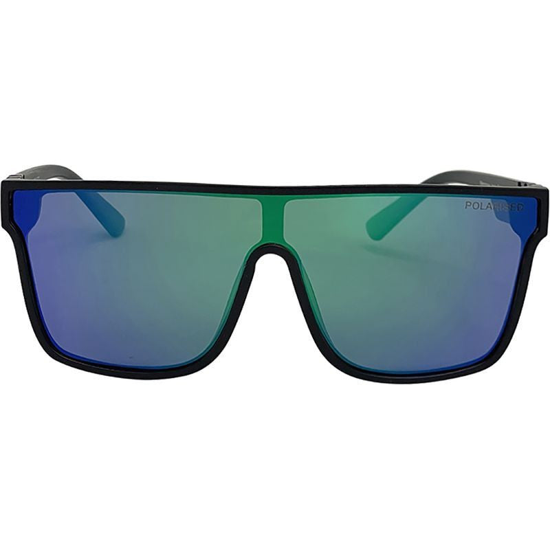Your Eyes Only, Matte Crystal Green/Green Mirror Polarised Lenses