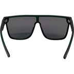 Your Eyes Only, Matte Crystal Green/Green Mirror Polarised Lenses