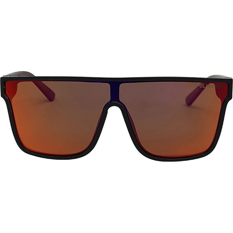 Your Eyes Only, Matte Crystal Red/Red Mirror Polarised Lenses