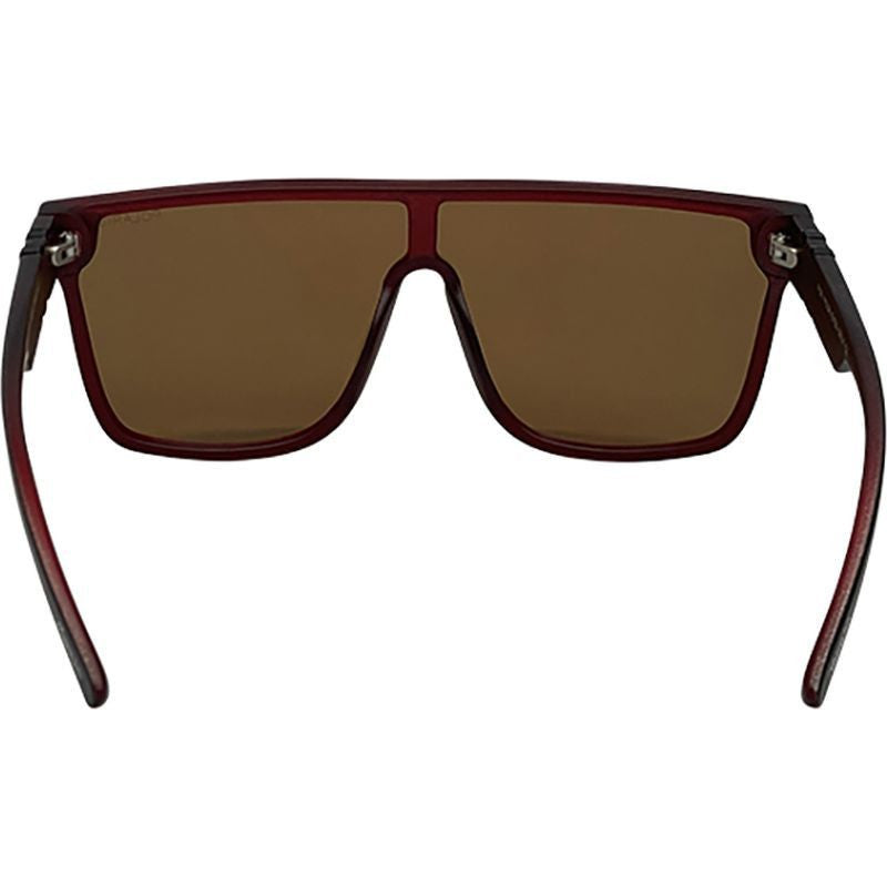 Your Eyes Only, Matte Crystal Red/Red Mirror Polarised Lenses