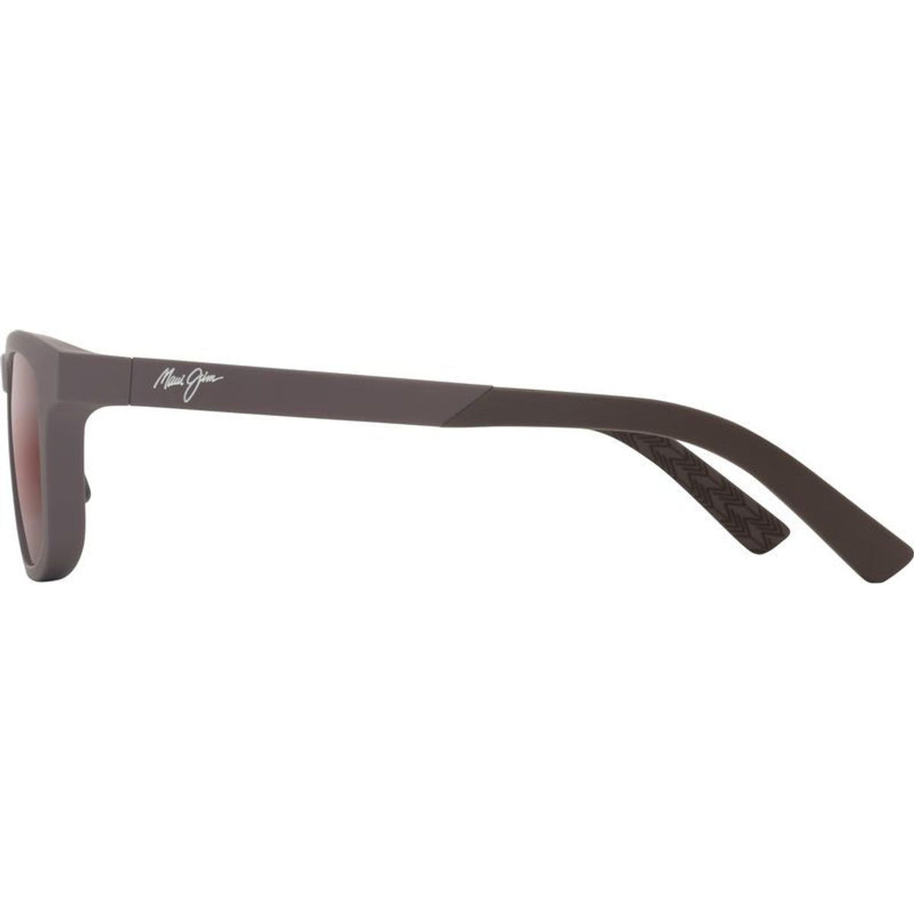 Aliali, Matte Solid Dark Brown/Maui Rose Polarised Glass Lenses