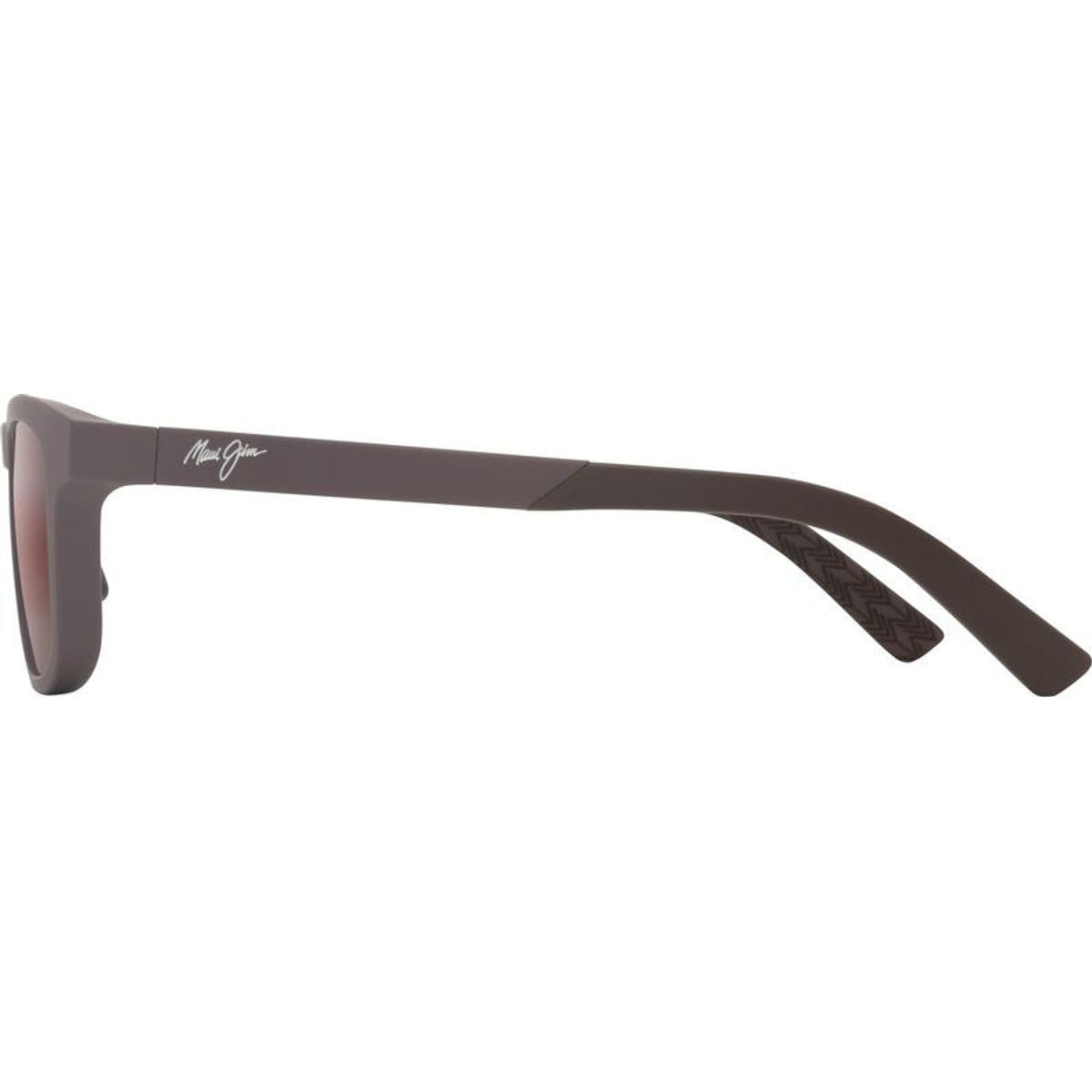 Aliali, Matte Solid Dark Brown/Maui Rose Polarised Glass Lenses