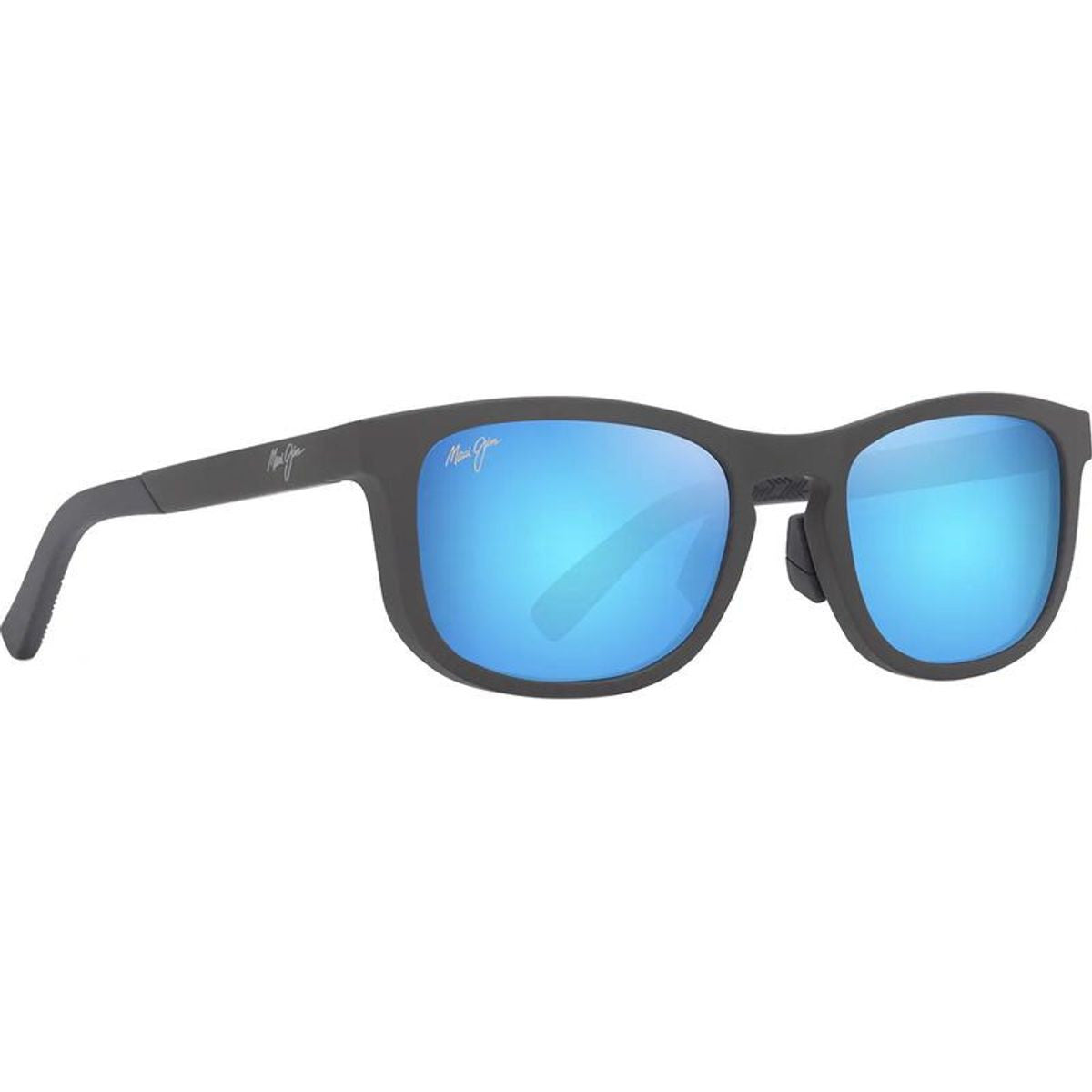 Aliali Alt Fit, Matte Solid Grey/Blue Hawaii Polarised Glass Lenses