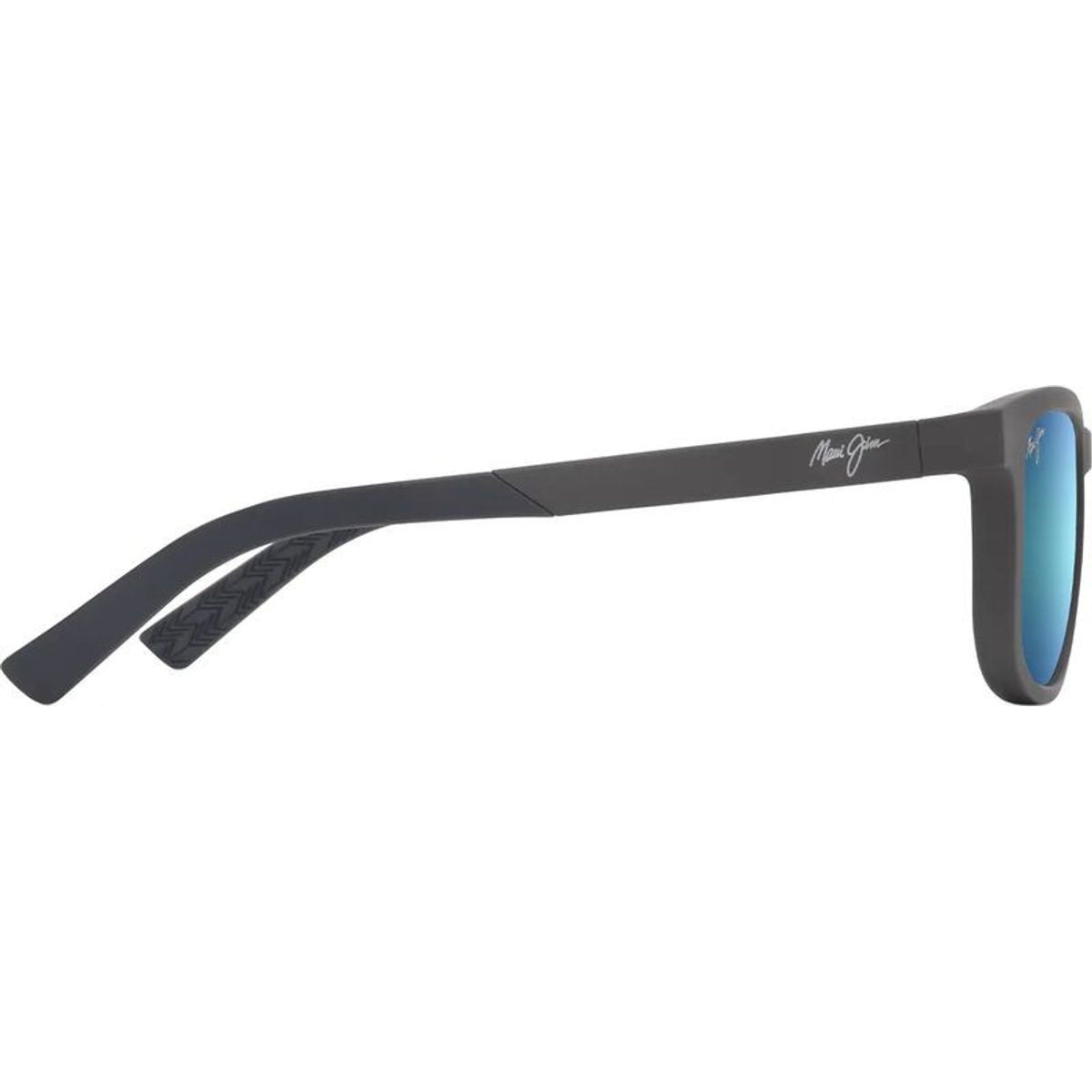 Aliali Alt Fit, Matte Solid Grey/Blue Hawaii Polarised Glass Lenses