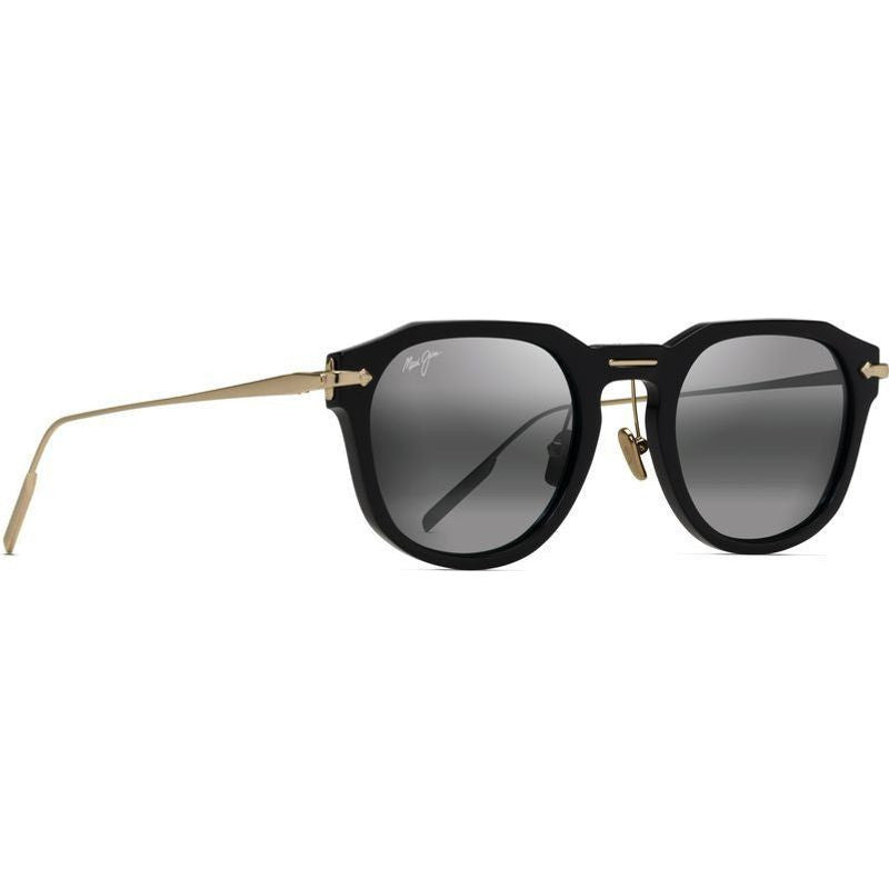 Alika, Black and Gold/Neutral Grey Polarised Lenses