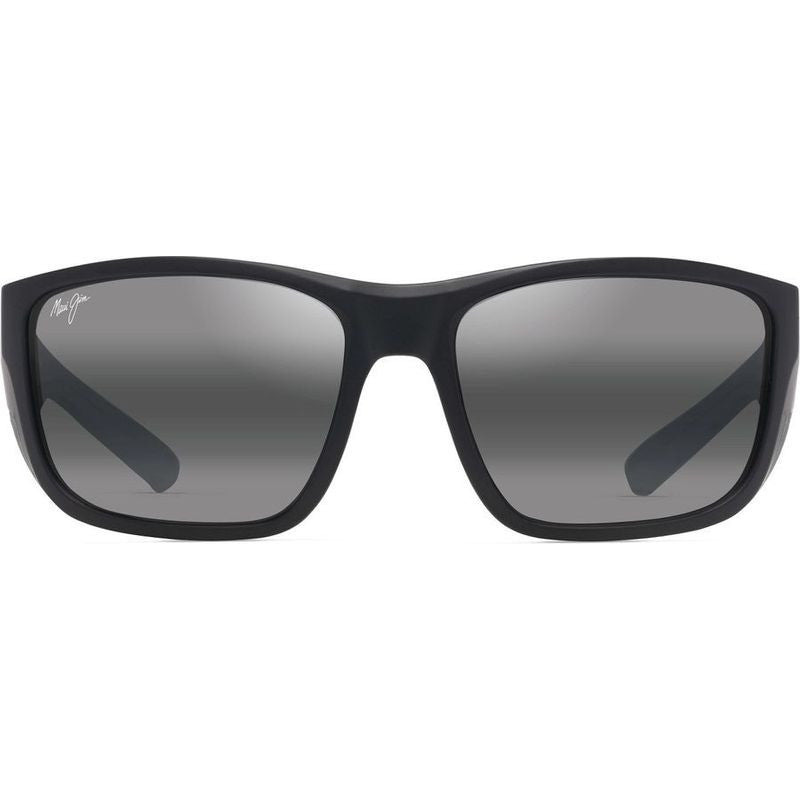 Amberjack, Matte Black and Black Rubber/Neutral Grey Polarised Glass Lenses
