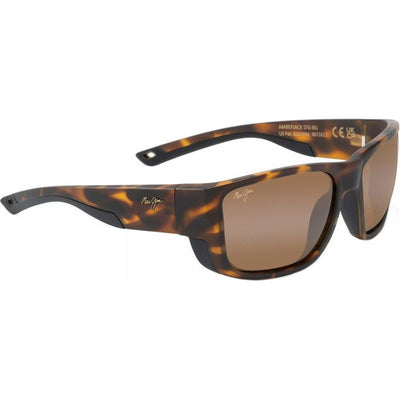 Amberjack, Matte Tortoise and Black Rubber/HCL Bronze Polarised Glass Lenses