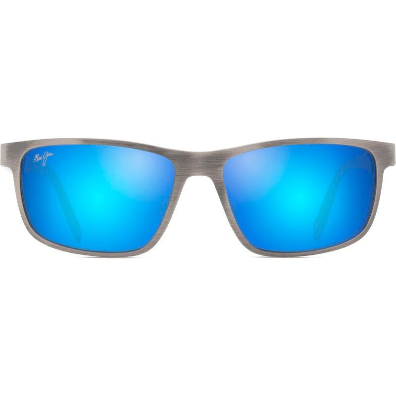 Anemone, Brushed Gunmetal/Blue Hawaii Glass Polarised Lenses