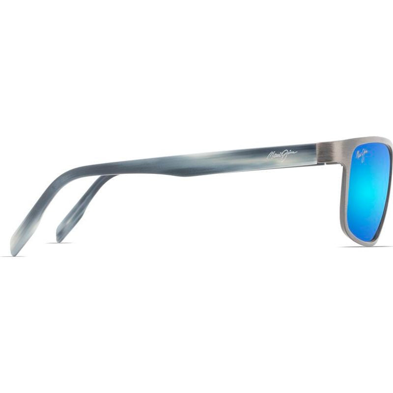 Anemone, Brushed Gunmetal/Blue Hawaii Glass Polarised Lenses