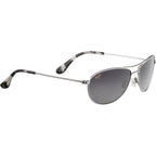 Baby Beach, Silver/Neutral Grey Polarised Lenses