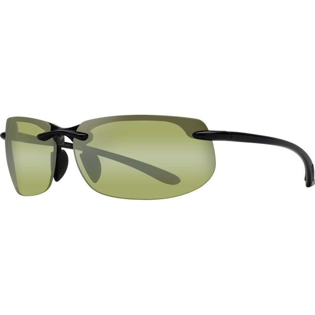 Banyans, Gloss Black/Maui HT Polarised Lenses