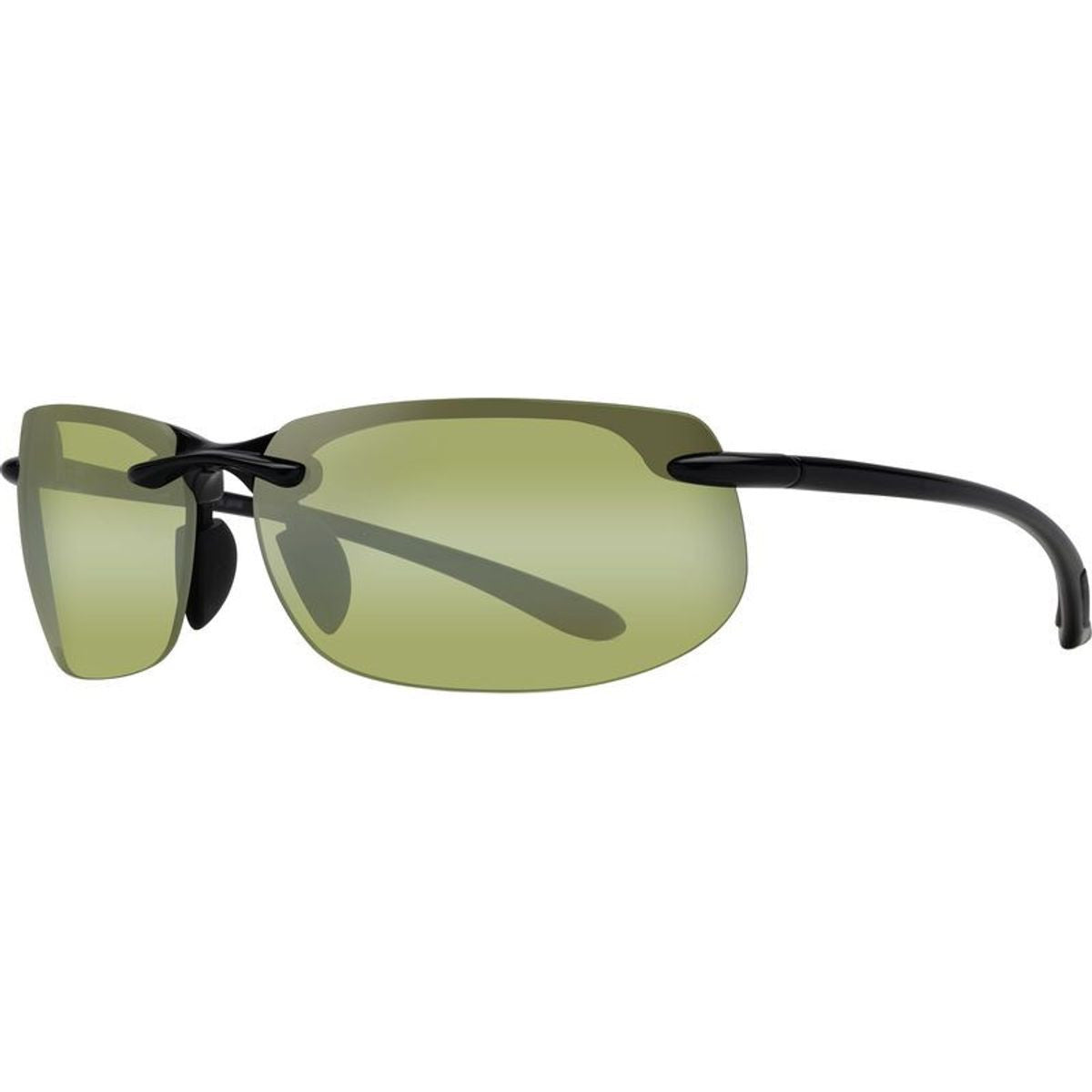 Banyans, Gloss Black/Maui HT Polarised Lenses